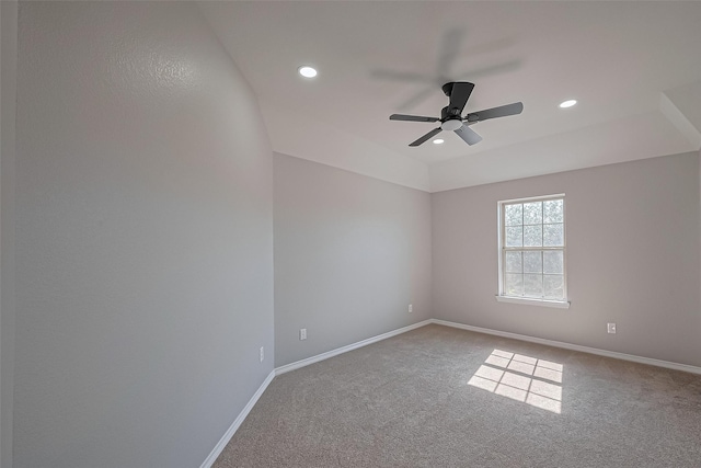 2006 Deer Vly, Missouri City, TX 77459 - spare room featuring baseboards, carpet flooring, and recessed lighting
