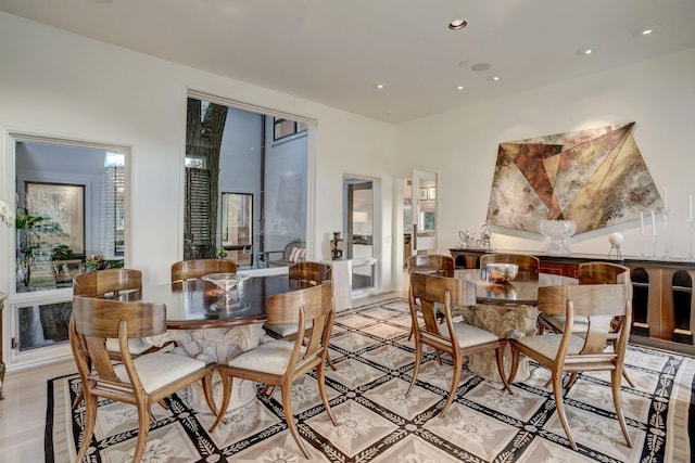 2003 Arrowwood Cir N, Houston, TX 77063 - dining area with recessed lighting