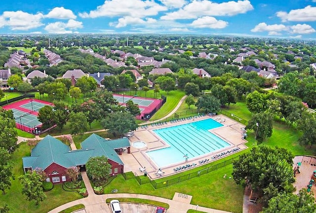 aerial view