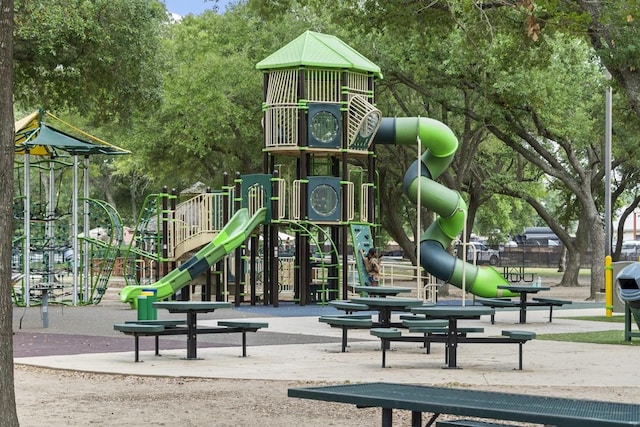 view of communal playground