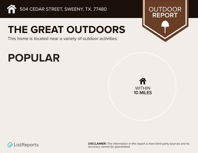504 Cedar St, Sweeny, TX 77480 - view of a document