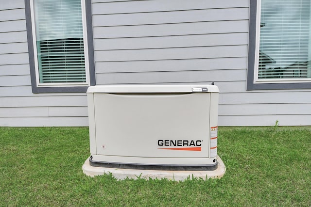 exterior details with a power unit
