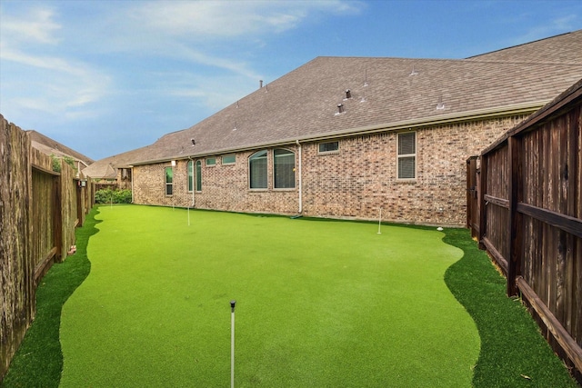 8207 Mesquite Hill Ln, Richmond, TX 77469 - view of yard featuring a fenced backyard
