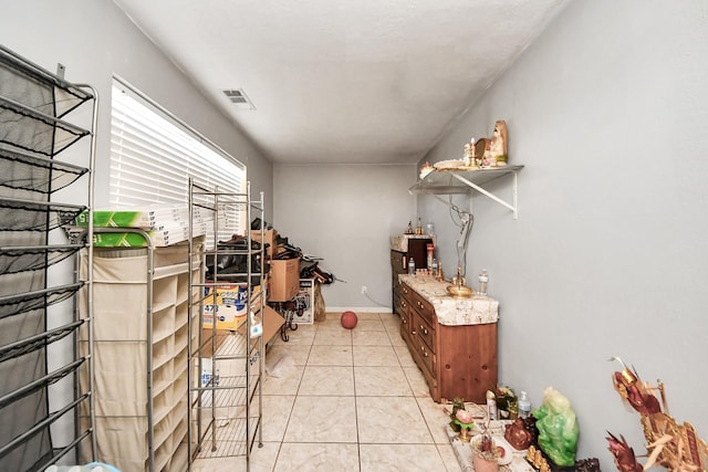storage area featuring visible vents