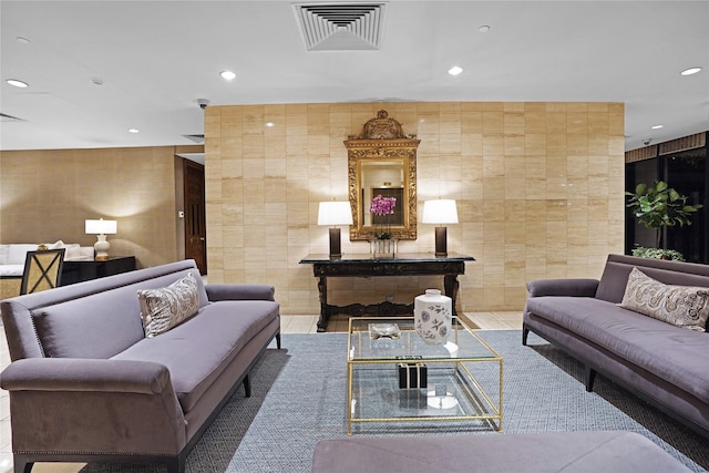 common area with visible vents