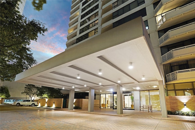 view of building exterior