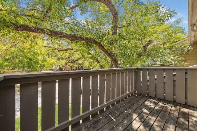 view of deck