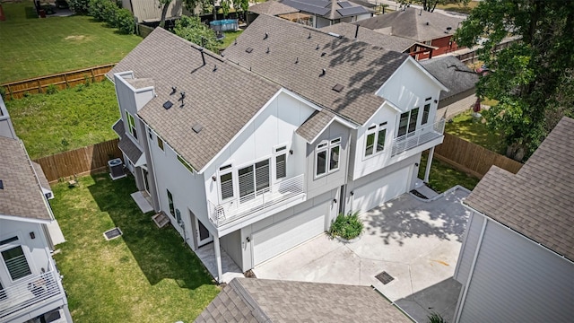 861 Prosper St, Houston, TX 77088 - bird's eye view with a residential view