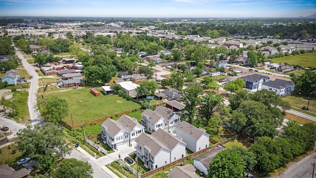 861 Prosper St, Houston, TX 77088 - drone / aerial view with a residential view
