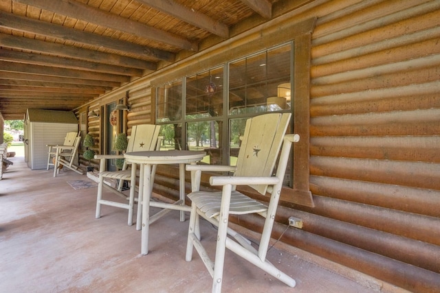 view of patio