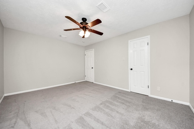 14110 Withersdale Dr, Houston, TX 77077 - unfurnished room with a ceiling fan, carpet, and baseboards