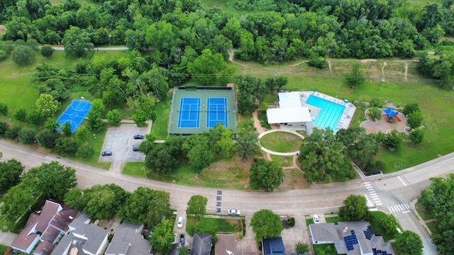 drone / aerial view