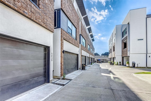 5841 Dolores St, Houston, TX 77057 - view of concrete alley featuring a residential view