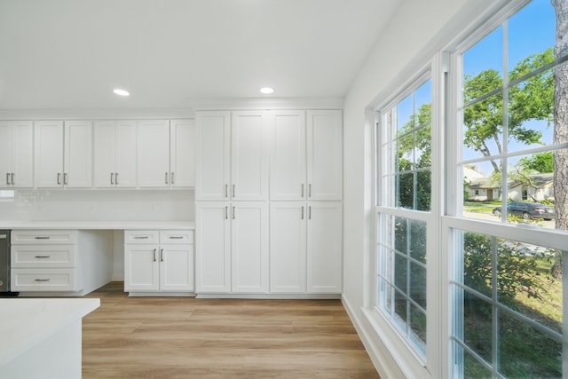 9711 Derrik Dr, Houston, TX 77080 - unfurnished office with recessed lighting and light wood finished floors