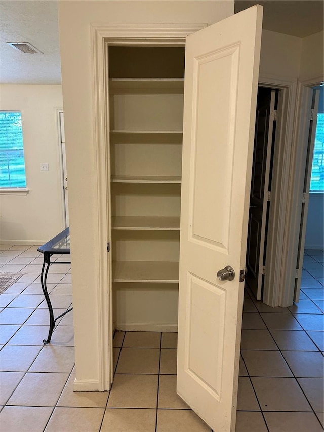 closet with visible vents