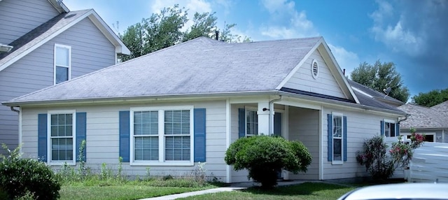view of side of property