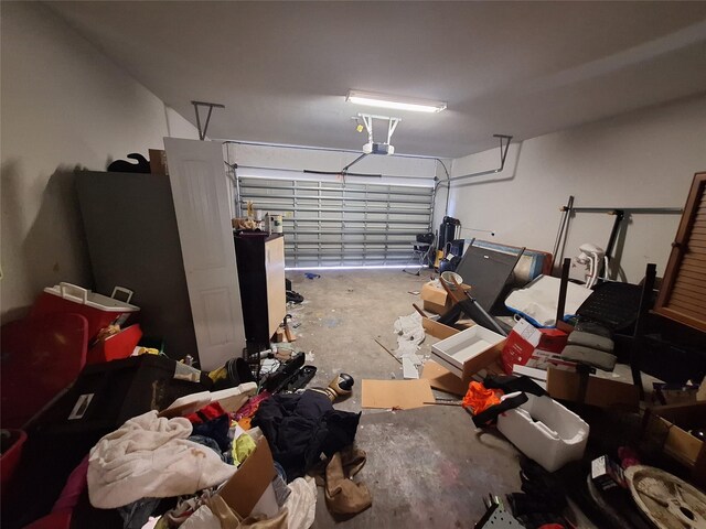 211 Sea Breeze Dr, Bacliff, TX 77518 - garage with a garage door opener