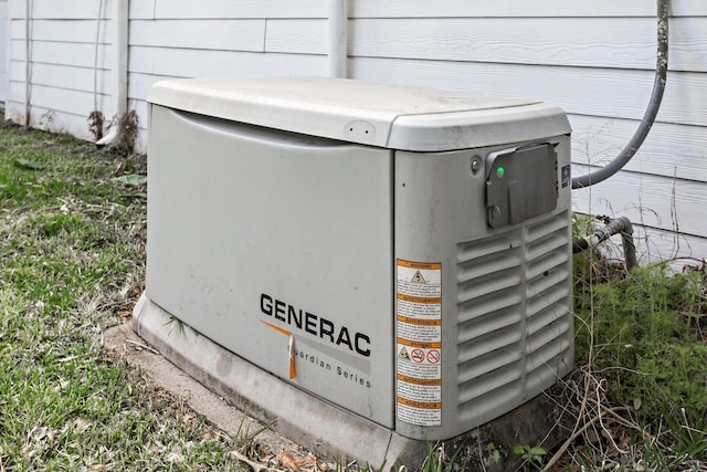 exterior details featuring a power unit