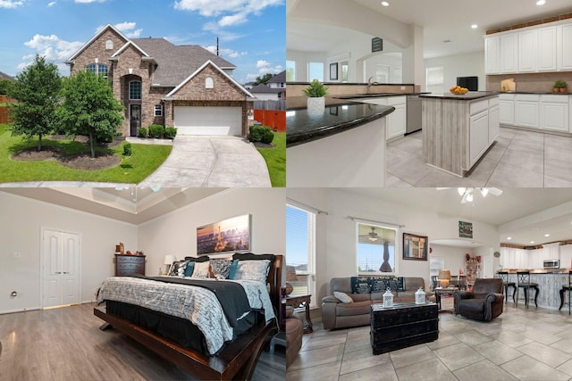 3203 Jeanette Cir, Mont Belvieu, TX 77523 - view of a document with a collage of images