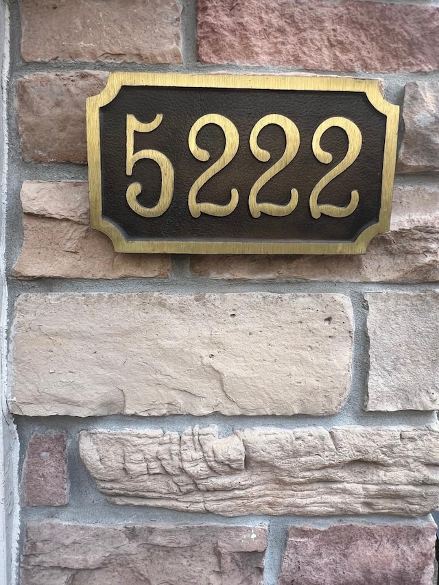 view of details