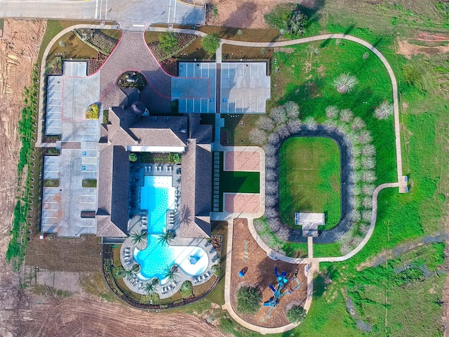 drone / aerial view