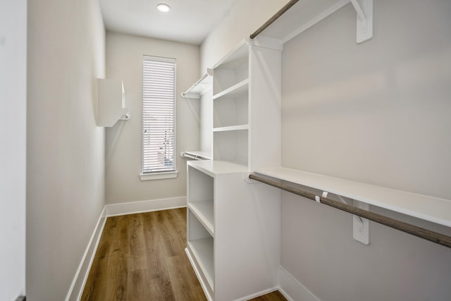 8411 Pech Landing Dr, Houston, TX 77055 - spacious closet with wood finished floors