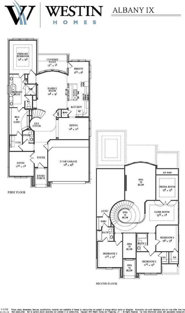 1159 Beals Creek St, Conroe, TX 77304 - view of property floor plan