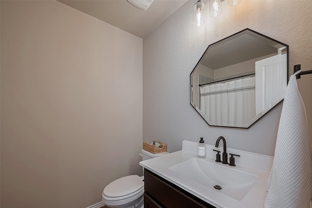 515 Green Clover Ln, Rosharon, TX 77583 - bathroom featuring vanity and toilet