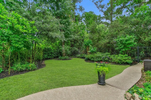 17511 Seidel Rd, Tomball, TX 77377 - view of yard featuring fence