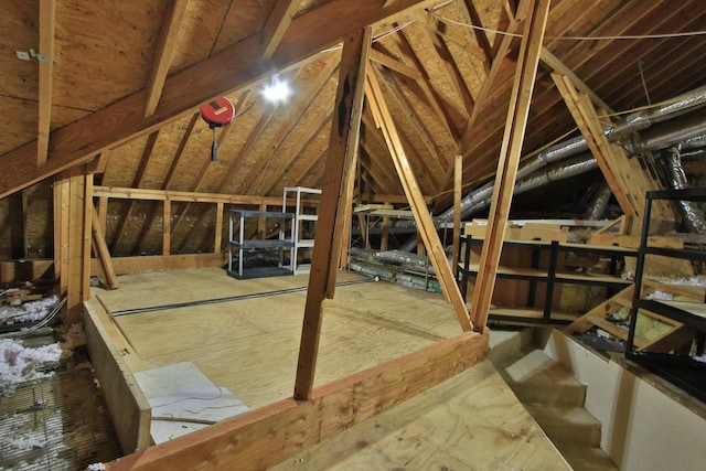 17511 Seidel Rd, Tomball, TX 77377 - view of unfinished attic
