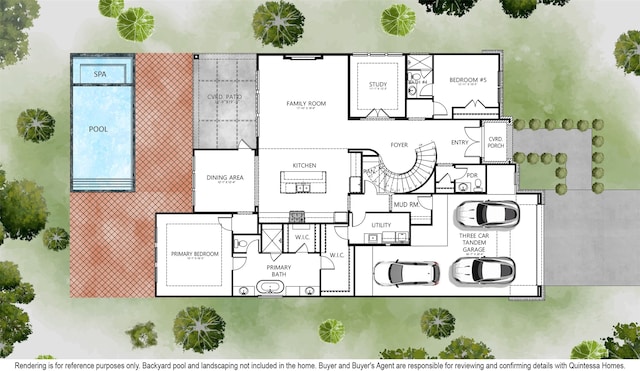 1957 Restridge Dr, Houston, TX 77055 - room layout