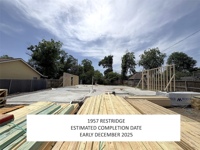 1957 Restridge Dr, Houston, TX 77055 - wooden deck featuring a fenced backyard