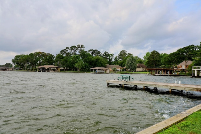 9948 Twin Shores Dr, Willis, TX 77318 - dock area featuring a water view