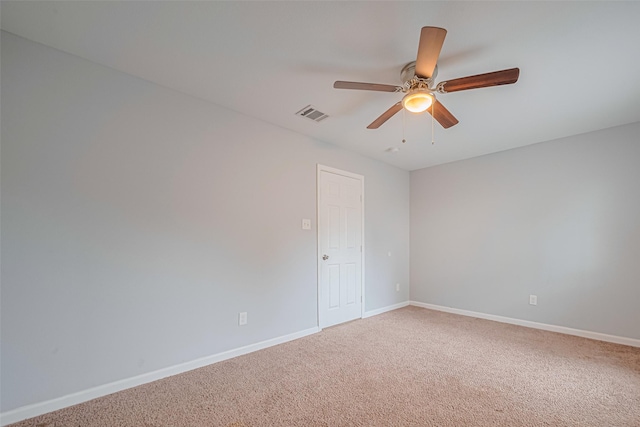 7730 Maple Tree Dr, Houston, TX 77088 - carpeted spare room with baseboards and ceiling fan