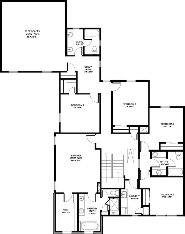 11911 Fairmeadow Dr, Houston, TX 77071 - view of layout
