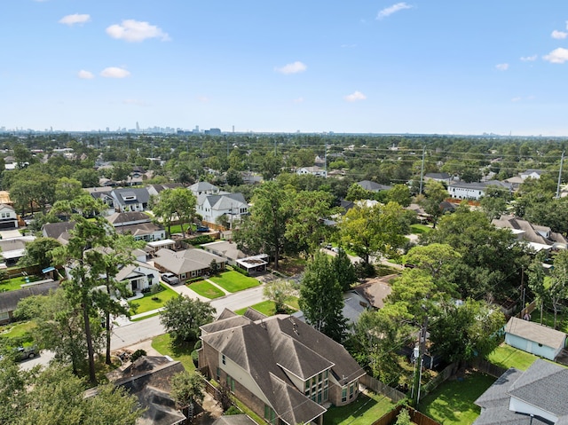 birds eye view of property featuring a residential view