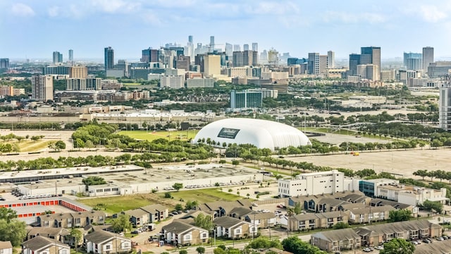 8517 Hearth Dr Unit 31, Houston, TX 77054 - drone / aerial view featuring a city view