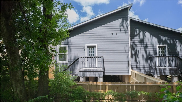 view of back of house