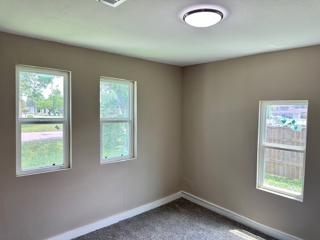 8230 Woodward St, Houston, TX 77051 - unfurnished room with plenty of natural light, carpet flooring, and baseboards