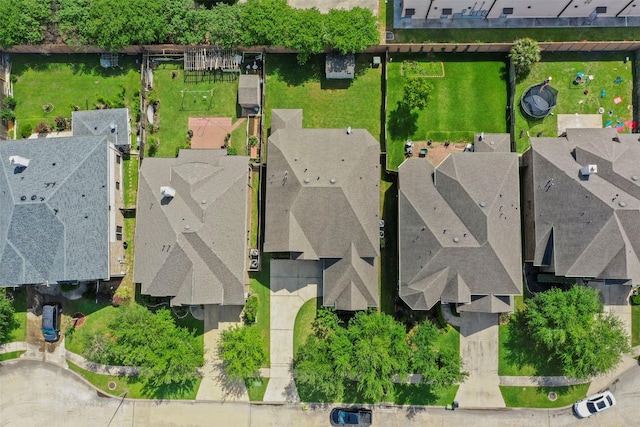 514 Whitney Oaks Ln, Stafford, TX 77477 - drone / aerial view with a residential view