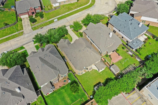514 Whitney Oaks Ln, Stafford, TX 77477 - drone / aerial view with a residential view