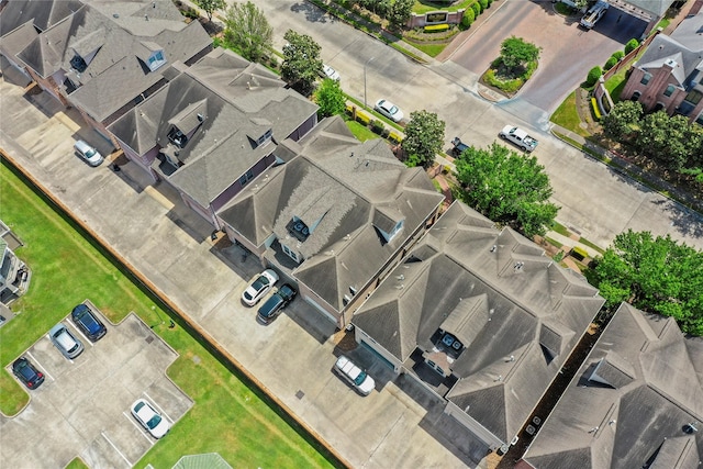 13611 Brookbluff Ln, Houston, TX 77077 - birds eye view of property featuring a residential view