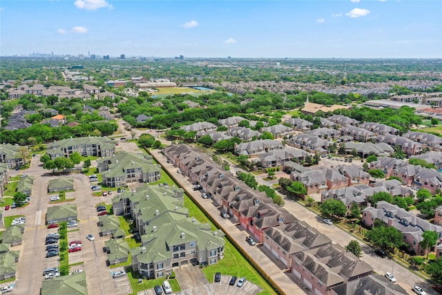 13611 Brookbluff Ln, Houston, TX 77077 - drone / aerial view featuring a residential view
