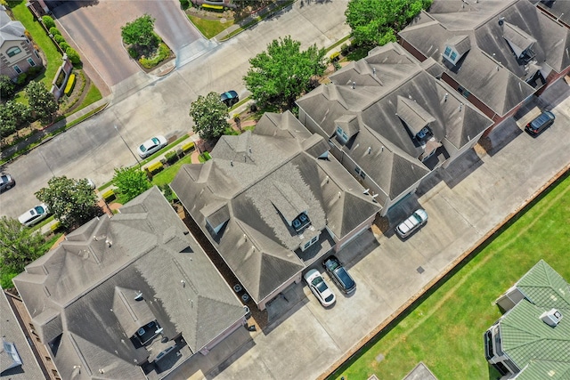 13611 Brookbluff Ln, Houston, TX 77077 - birds eye view of property featuring a residential view