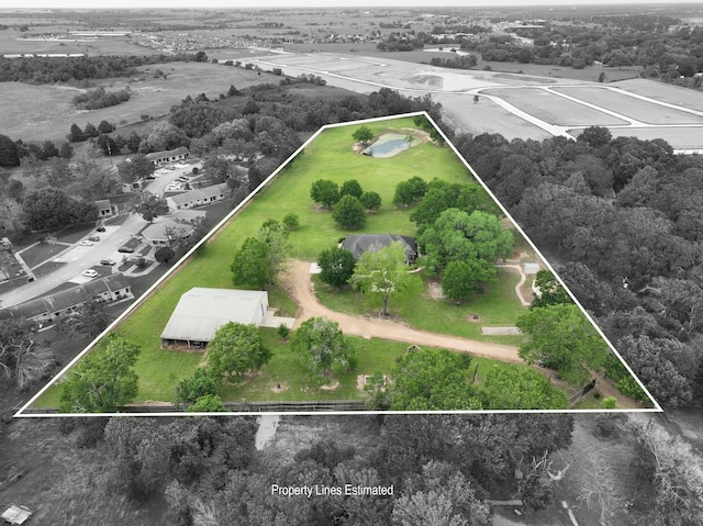 drone / aerial view