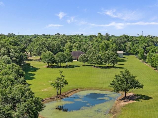 324 Howard St, Sealy, TX 77474 - bird's eye view of a nearby body of water