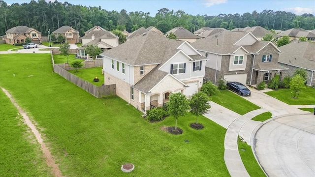 8804 Ute Creek Ln, Magnolia, TX 77354 - birds eye view of property with a residential view
