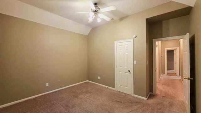 8931 Pine Shores Dr, Humble, TX 77346 - unfurnished room with light carpet, ceiling fan, and baseboards