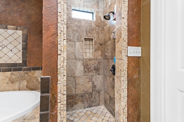 101 Sir Cameron, Lumberton, TX 77657 - full bath featuring a tile shower and a bath