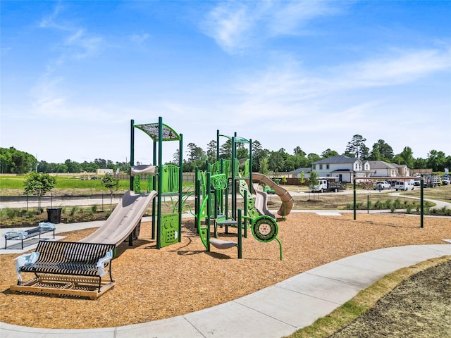 view of community playground
